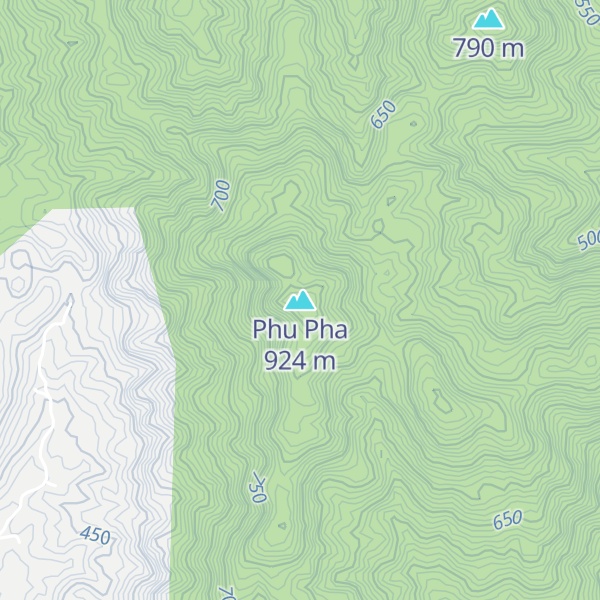 Map of Phu Pha