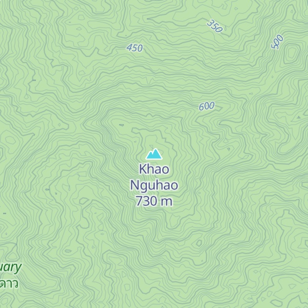 Map of Khao Nguhao