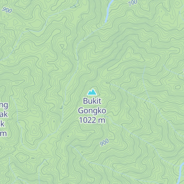 Map of Bukit Gongko