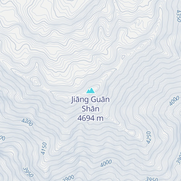 Map of Jiāng Guān Shān