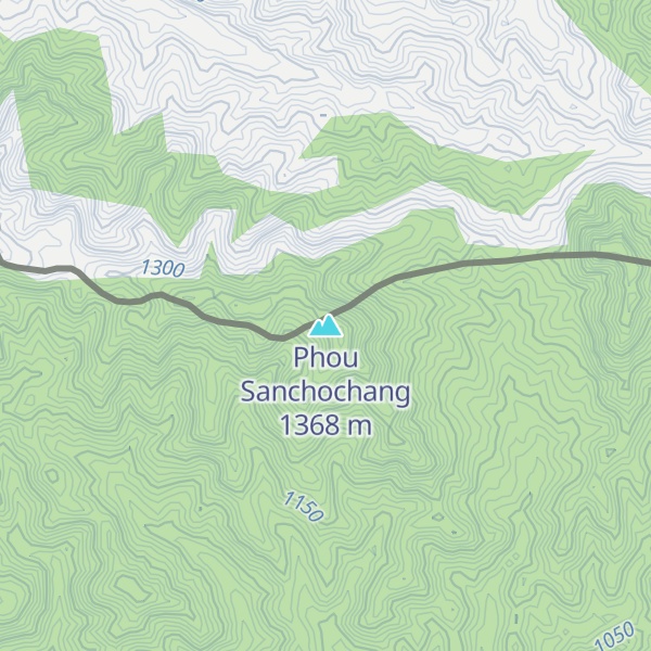 Map of Phou Sanchochang