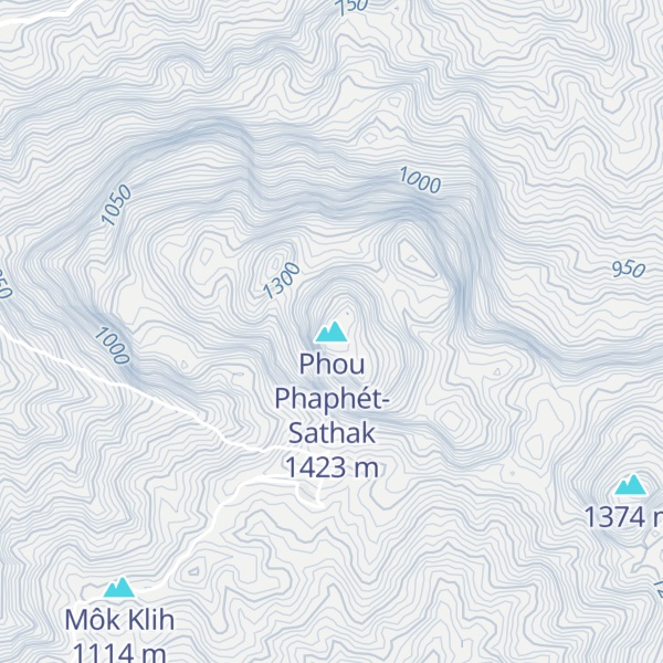 Map of Phou Phaphét-Sathak
