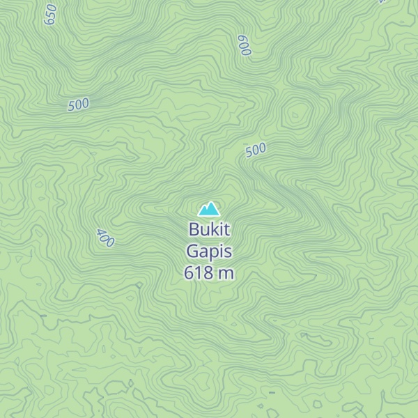 Map of Bukit Gapis