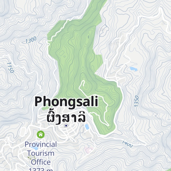 Map of Phou Pha