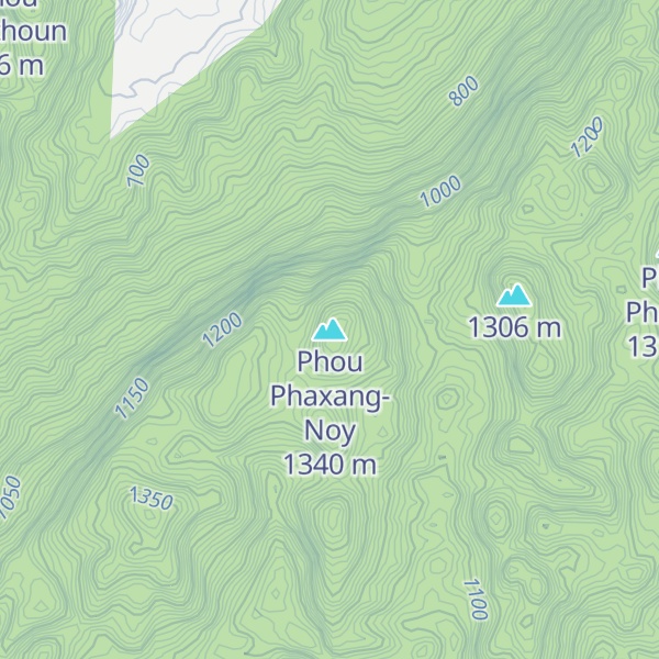 Map of Phou Phaxang-Noy