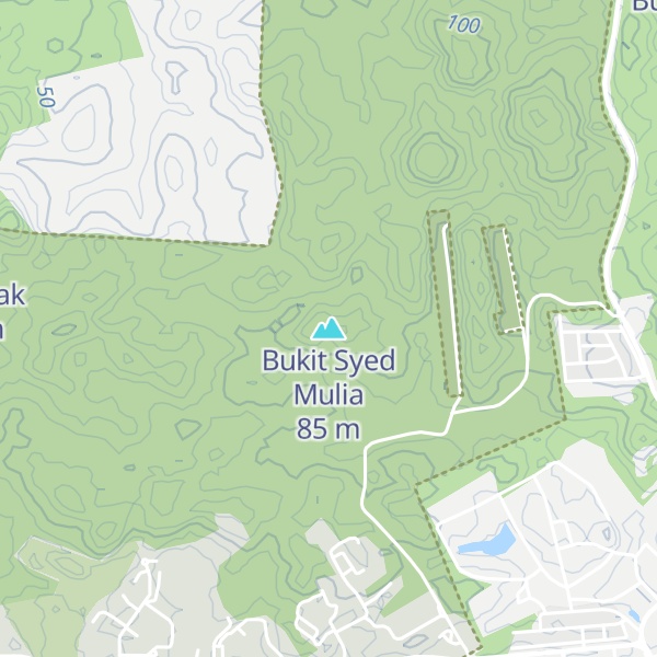 Map of Bukit Syed Mulia