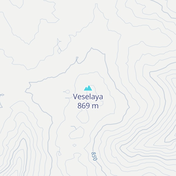 Map of Veselaya