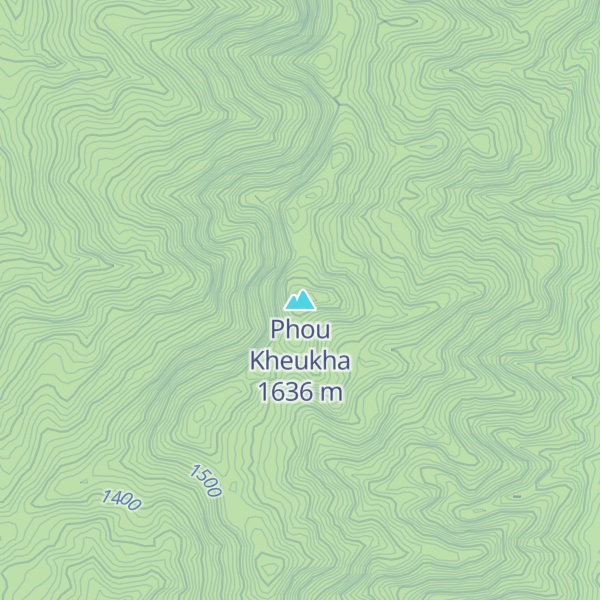 Map of Phou Kheukha