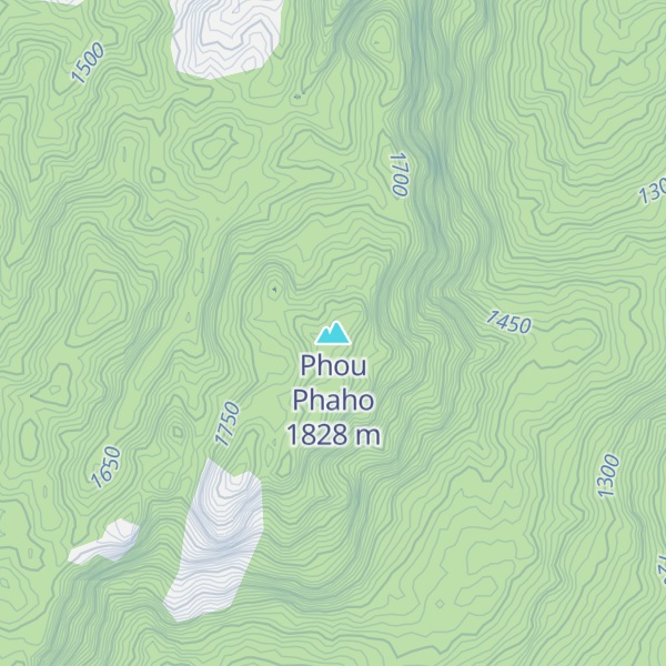Map of Phou Phaho