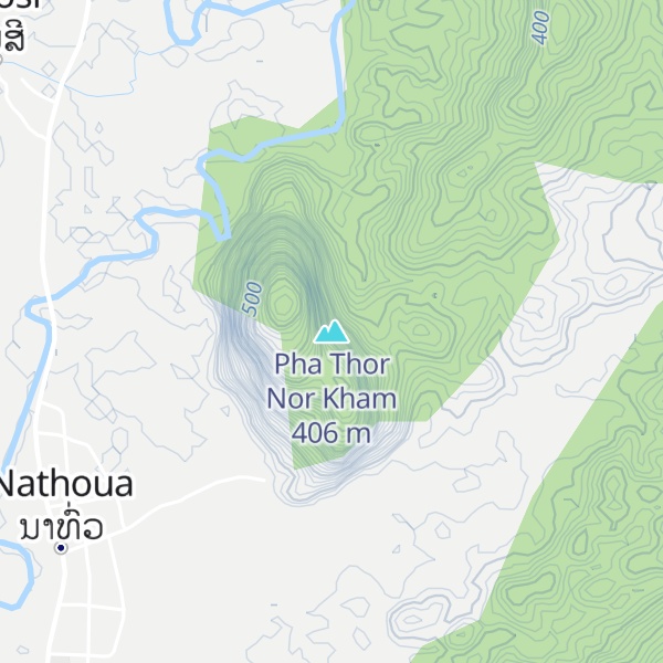 Map of Pha Thor Nor Kham