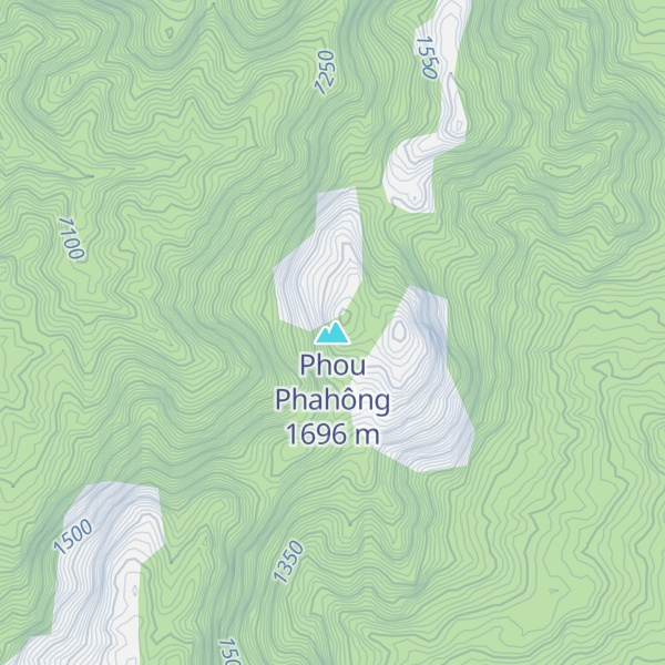 Map of Phou Phahông
