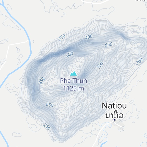 Map of Pha Thun