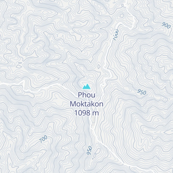Map of Phou Moktakon