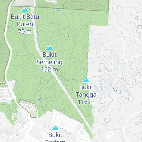 Map of Bukit Samak