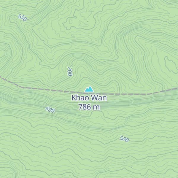 Map of Khao Wan
