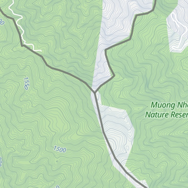 Map of Khoang La San Mountain