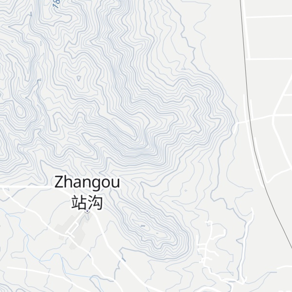 Map of Hongmo Shan