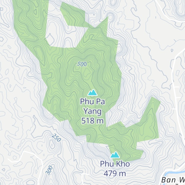 Map of Phu Pa Yang