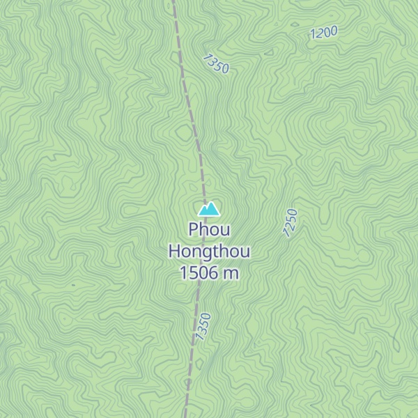 Map of Phou Hongthou