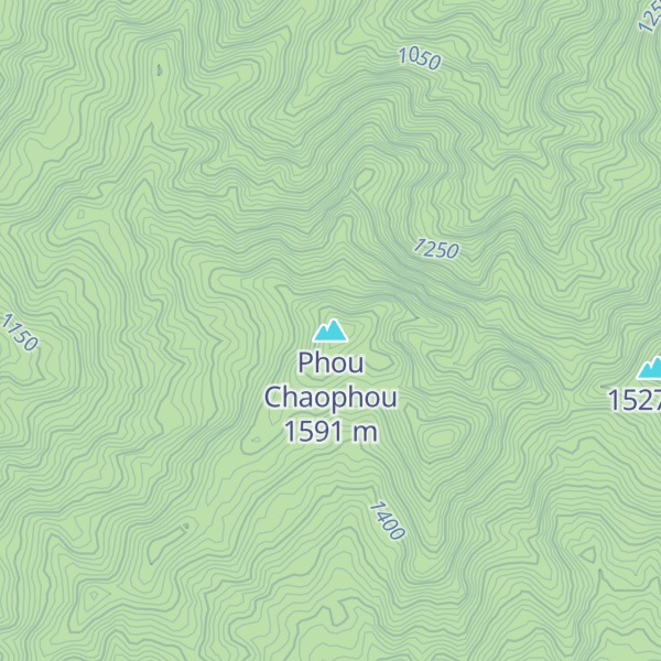 Map of Phou Chaophou