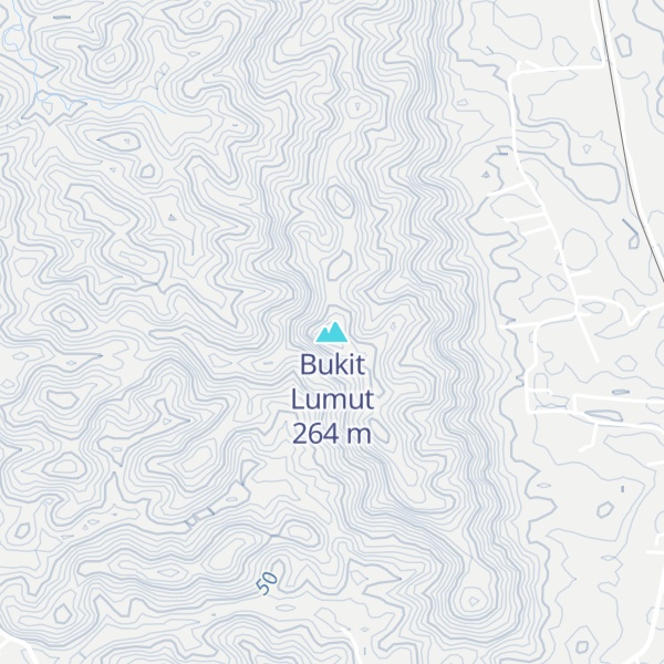 Map of Bukit Lumut