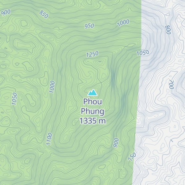 Map of Phou Phung