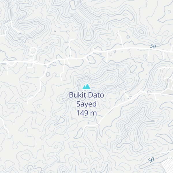 Map of Bukit Dato Sayed