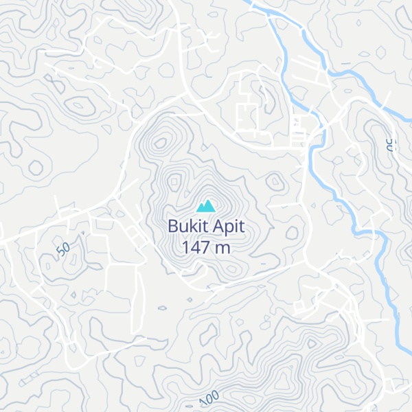 Map of Bukit Apit