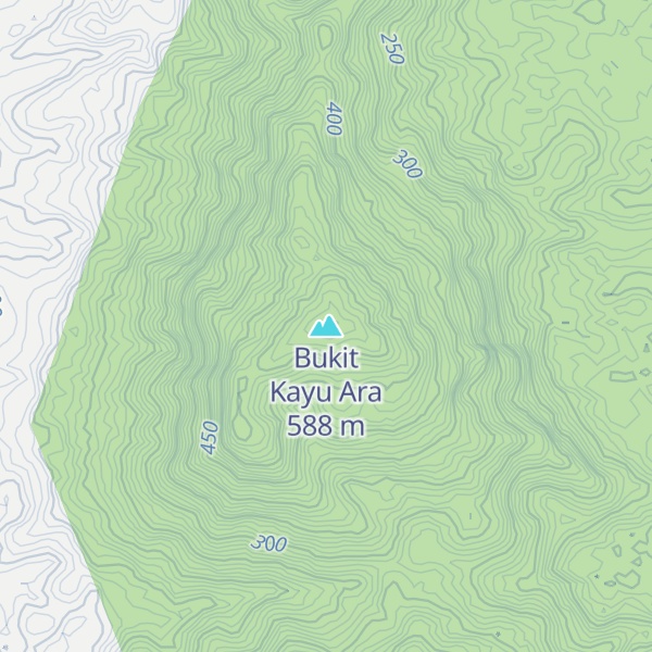 Map of Bukit Kayu Ara