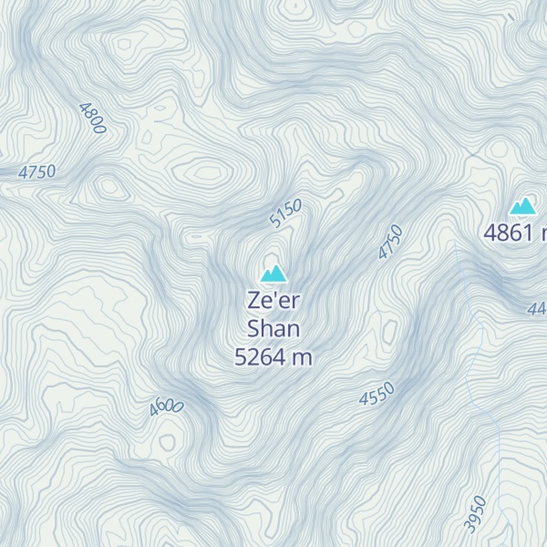 Map of Ze'er Shan