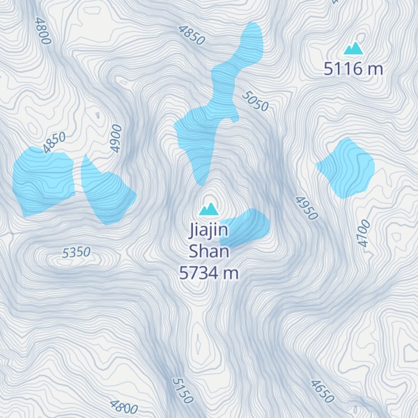 Map of Jiajin Shan