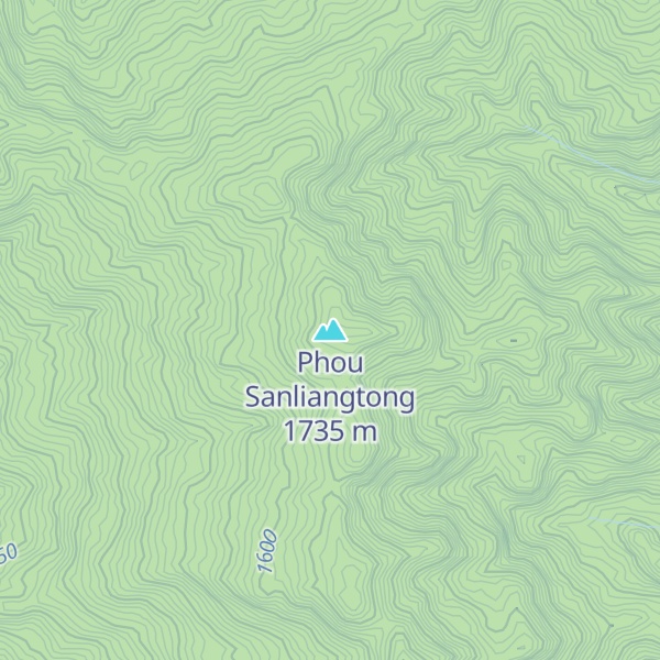 Map of Phou Sanliangtong