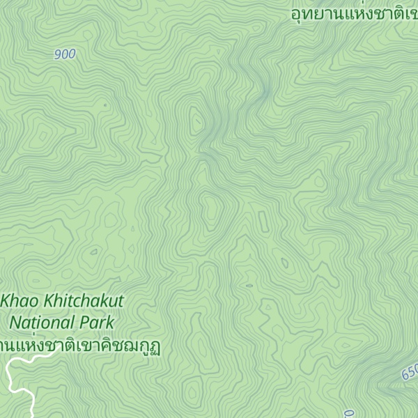Map of Khao Khitchakut
