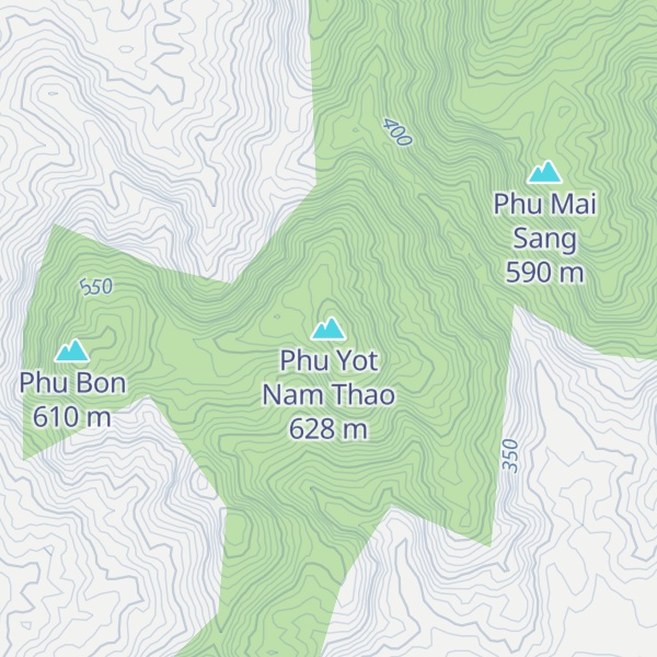 Map of Phu Yot Nam Thao