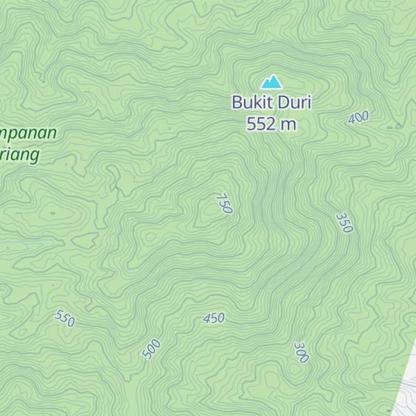 Map of Bukit Batu Elam