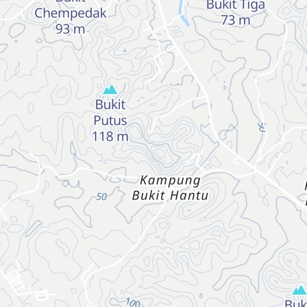 Map of Bukit Batu Puteh