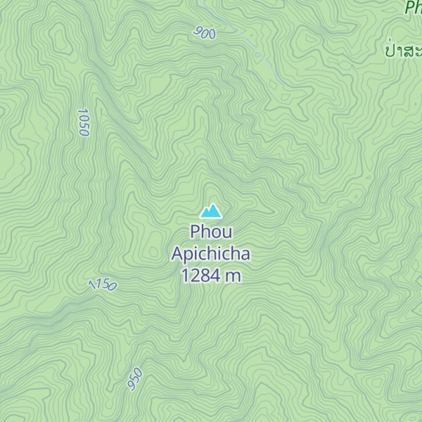 Map of Phou Apichicha