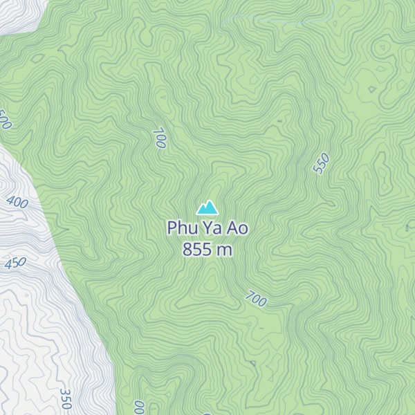 Map of Phu Ya Ao