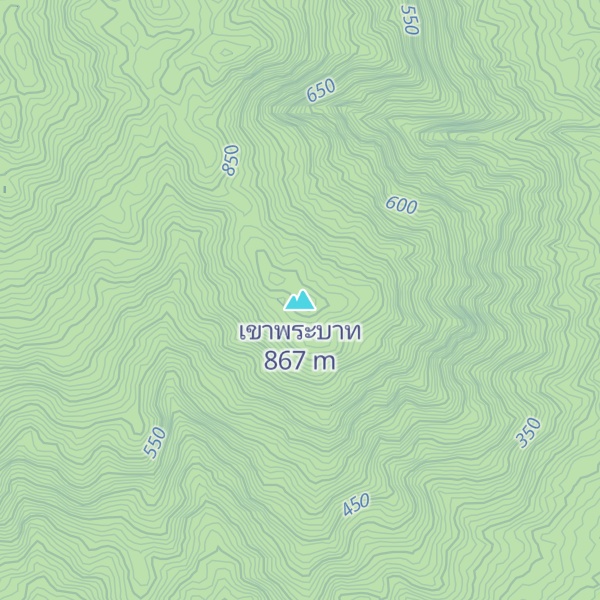 Map of เขาพระบาท