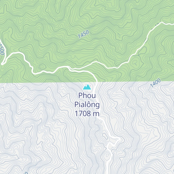 Map of Phou Pialông
