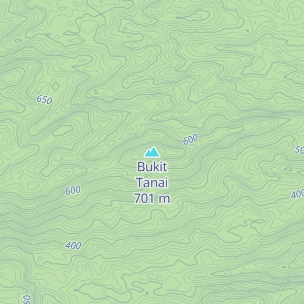 Map of Bukit Tanai