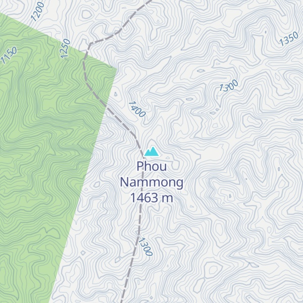 Map of Phou Nammong