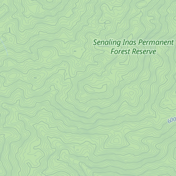 Map of Bukit Ulu Pilah