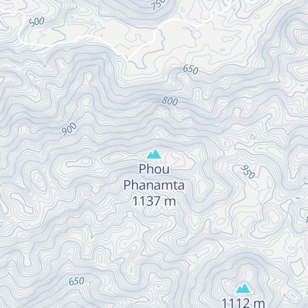 Map of Phou Phanamta