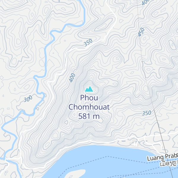 Map of Phou Chomhouat
