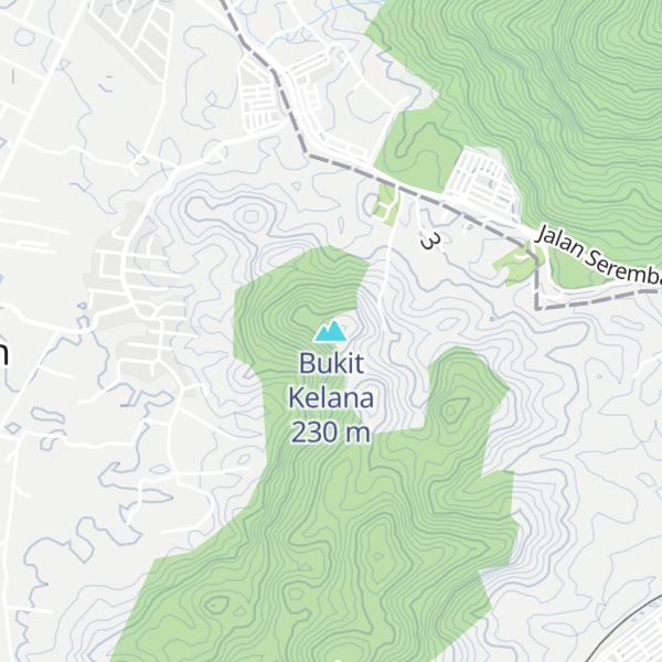 Map of Bukit Kelana