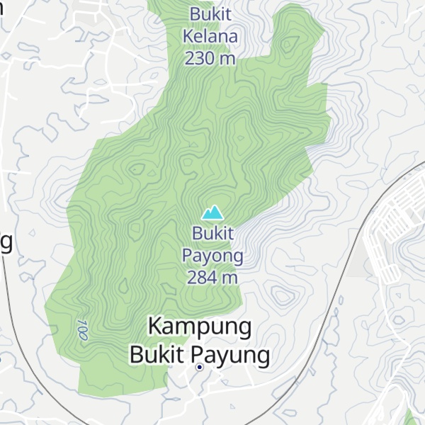 Map of Bukit Payong