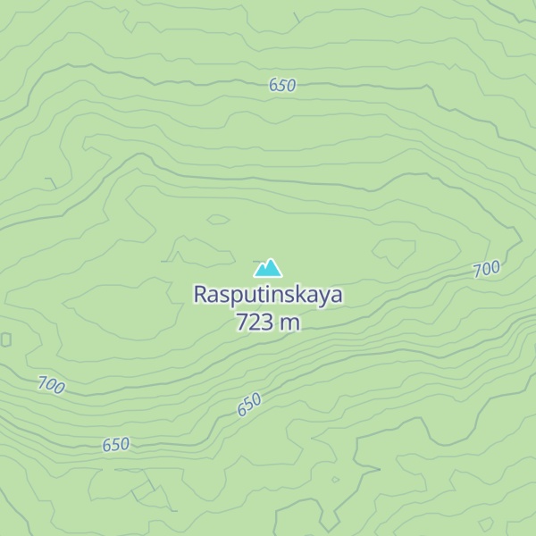 Map of Rasputinskaya