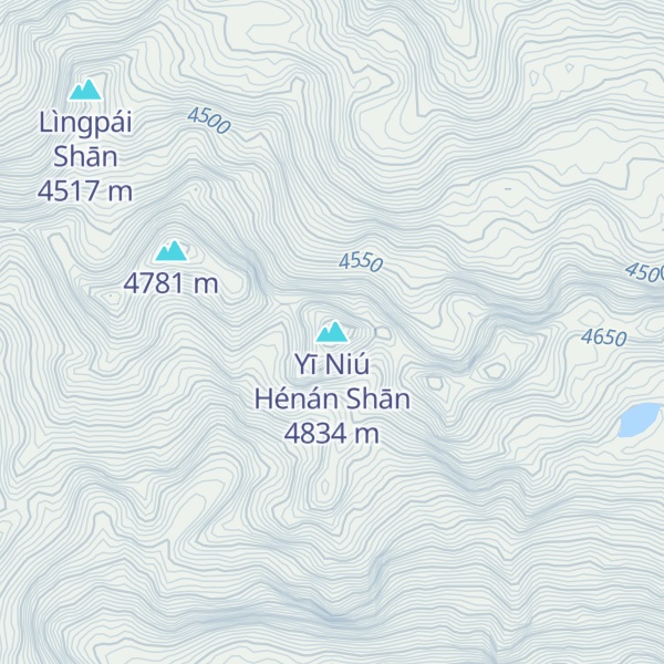 Map of Yī Niú Hénán Shān