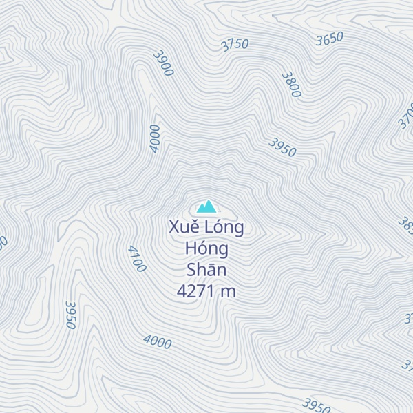 Map of Xuě Lóng Hóng Shān